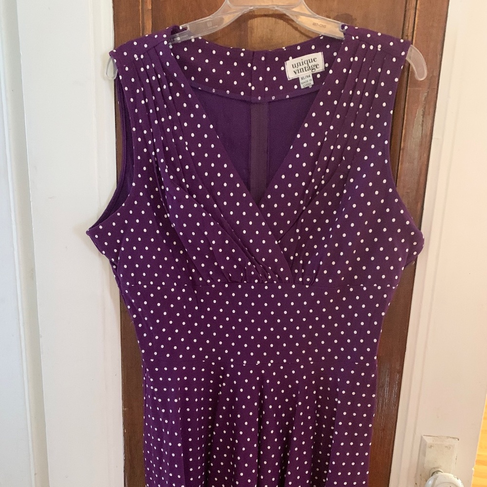 Vintage Swing style dress XL